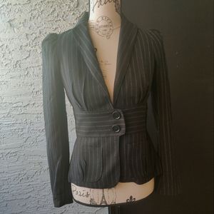 Studio M Pinstripe Blazer (0)